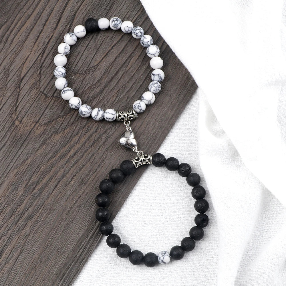 Bransoletki połowa serca