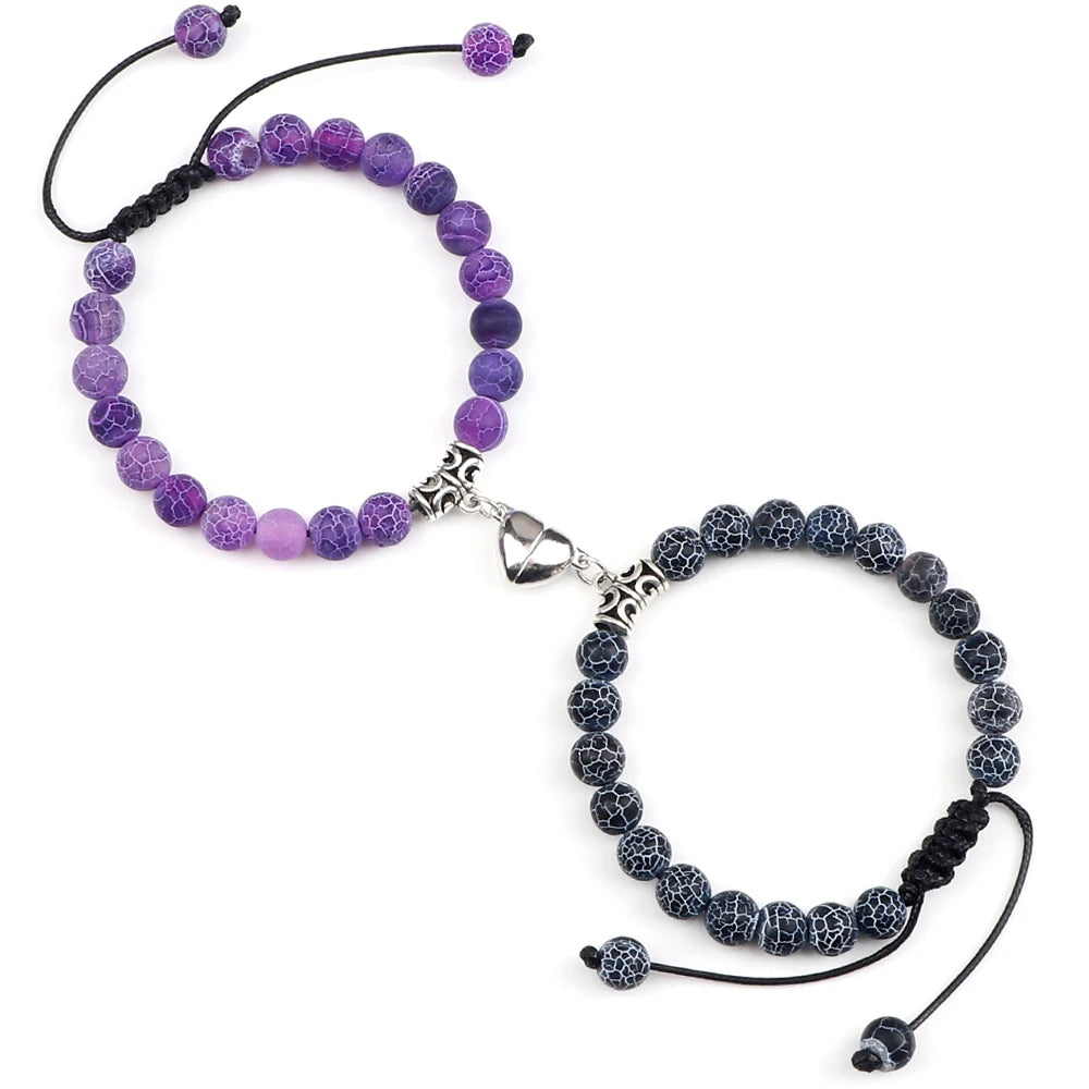 Bransoletki połowa serca