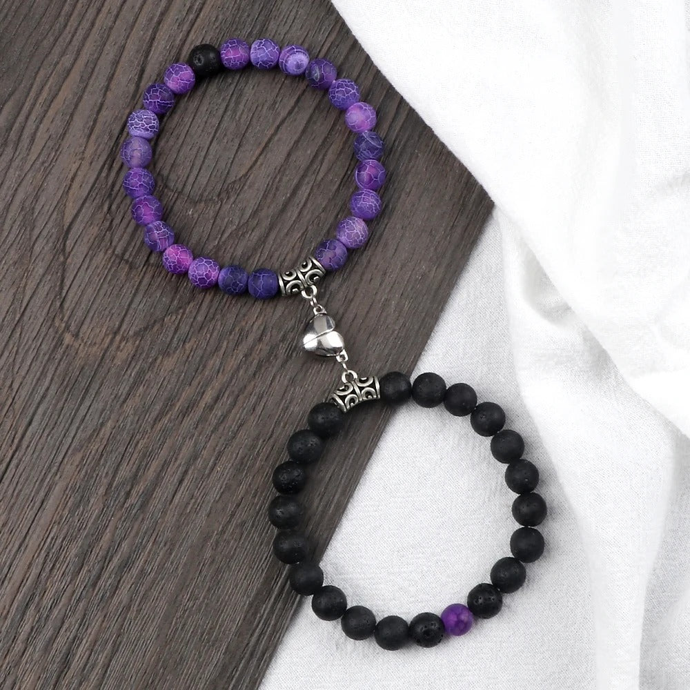 Bransoletki połowa serca